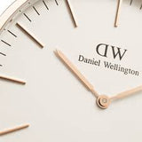 Daniel Wellington Classic Bristol White Dial Brown Leather Strap Watch For Men - DW00100009 Authentic Buy Shop Now