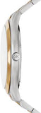 Michael Kors Slim Runway Quartz Green Dial Two Tone Steel Strap Watch for Women - MK9149 Authentic Buy Shop Now