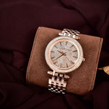 Michael Kors Darci Rose Gold Dial Rose Gold Steel Strap Watch for Women - MK3439 Authentic Buy Shop Now