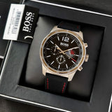 Hugo Boss Professional Black Dial Black Silicone Strap Watch for Men - 1513525 Authentic Buy Shop Now