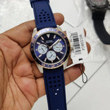 Guess Odyssey Multifunction Blue Dial Blue Rubber Strap Watch For Men - W1108G4 Authentic Buy Shop Now
