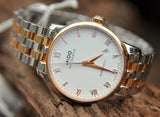 Mido Baroncelli Automatic White Dial Two Tone Steel Strap Watch For Women - M8600.9.N6.1 Authentic Buy Shop Now