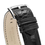 Emporio Armani Renato Chronograph Black Dial Black Leather Strap Watch For Men - AR2447 Authentic Buy Shop Now