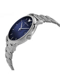 Emporio Armani Luigi Blue Dial Silver Steel Strap Watch For Men - AR11089 Authentic Buy Shop Now