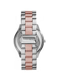 Michael Kors Slim Runway White Dial Two Tone Watch for Women - MK3204B Authentic Buy Shop Now