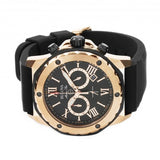 Bulova Marine Star Chronograph Black Dial Black Rubber Strap Watch for Men - 98B104 Authentic Buy Shop Now