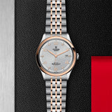 Tudor 1926 Automatic Silver Dial Two Tone Steel Strap Watch for Men - M91651-0001 Authentic Buy Shop Now
