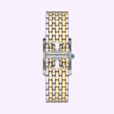 Tory Burch Eleanor White Dial Two Tone Steel Strap Watch for Women - TBW1070 Authentic Buy Shop Now