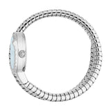 Just Cavalli Enchanting Tifanny Blue Dial Silver Steel Strap Watch for Women - JC1L301M0015 Authentic Buy Shop Now