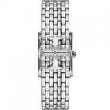 Tory Burch Eleanor White Dial Silver Steel Strap Watch for Women - TBW1069 Authentic Buy Shop Now