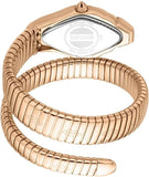 Just Cavalli Ferocious Green Dial Rose Gold Steel Strap Watch for Women - JC1L306M0055 Authentic Buy Shop Now