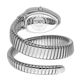 Just Cavalli Serpente Metallica Blue Dial Silver Steel Strap Watch for Women - JC1L223M0015 Authentic Buy Shop Now
