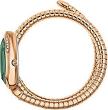 Just Cavalli Glam Evo 9 Green Dial Rose Gold Steel Strap Watch for Women - JC1L224M0055 Authentic Buy Shop Now