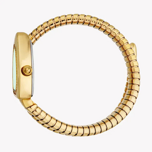 Just Cavalli Lady Snake Green Dial Gold Steel Strap Watch for Women - JC1L249M0035 Authentic Buy Shop Now