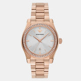 Emporio Armani Federica Analog Mother of Pearl Dial Rose Gold Steel Strap Watch for Women - AR11558 Authentic Buy Shop Now