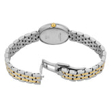 Tory Burch Oval White Dial Two Tone Steel Strap Watch for Women - TBW6033 Authentic Buy Shop Now