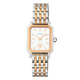Tory Burch Robinson White Dial Two Tone Steel Strap Watch for Women - TBW1509 Authentic Buy Shop Now