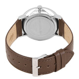 Lacoste Moon Multifunction Blue Dial Brown Leather Strap Watch for Men - 2010976 Authentic Buy Shop Now