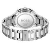 Hugo Boss Runner Chronograph Blue Dial Silver Steel Strap Watch for Men - 1514143 Authentic Buy Shop Now
