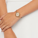 Tory Burch Riva Rose Gold Dial Rose Gold Steel Strap Watch for Women - TBW4037 Authentic Buy Shop Now