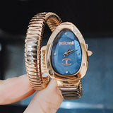 Just Cavalli Glam Evo 4 Blue Dial Rose Gold Steel Strap Watch for Women - JC1L229M0055 Authentic Buy Shop Now