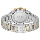 Hugo Boss Grand Prix Chronograph Green Dial Two Tone Steel Strap Watch for Men - 1514227 Authentic Buy Shop Now