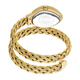 Just Cavalli Novara Silver Dial Gold Steel Strap Watch for Women - JC1L264M0025 Authentic Buy Shop Now