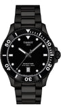 Tissot Seastar 1000 Quartz Black Dial Black Steel Strap Watch for Men - T120.410.33.051.00 Authentic Buy Shop Now