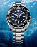 Seiko Prospex Diver Scuba Automatic Blue Dial Silver Steel Strap Watch for Men - SBEJ021 Authentic Buy Shop Now