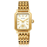 Tory Burch Robinson White Dial Gold Steel Strap Watch for Women - TBW1500 Authentic Buy Shop Now