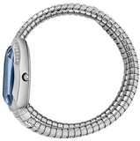 Just Cavalli Serpente Metallica Blue Dial Silver Steel Strap Watch for Women - JC1L209M0025 Authentic Buy Shop Now