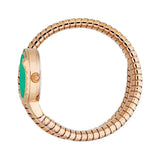 Just Cavalli Enchanting Green Dial Rose Gold Steel Strap Watch for Women - JC1L301M0055 Authentic Buy Shop Now