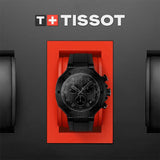 Tissot T-Race Chronograph Black Dial Black Rubber Strap Watch for Men - T141.417.37.061.00 Authentic Buy Shop Now
