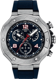 Tissot T Race Moto GP Limited Edition Chronograph Blue Dial Blue Rubber Strap Watch for Men - T141.417.17.047.00 Authentic Buy Shop Now