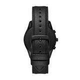 Emporio Armani Antonio Chronograph Black Dial Black Leather Strap Watch for Men - AR11583 Authentic Buy Shop Now