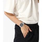 Hugo Boss Skytraveller Chronograph Grey Dial Silver Steel Strap Watch for Men - 1514151 Authentic Buy Shop Now