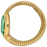 Just Cavalli Glam Evo 4 Green Dial Gold Steel Strap Watch for Women - JC1L209M0045 Authentic Buy Shop Now