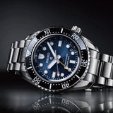 Seiko Prospex Diver Scuba Automatic Blue Dial Silver Steel Strap Watch for Men - SBEJ021 Authentic Buy Shop Now