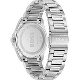 Hugo Boss Strike Silver Dial Silver Steel Strap Watch for Men - 1514176