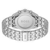 Hugo Boss Skytraveller Chronograph Grey Dial Silver Steel Strap Watch for Men - 1514151 Authentic Buy Shop Now