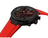 Tissot T Race Chronograph Black Dial Red Rubber Strap Watch for Men - T141.417.37.061.01 Authentic Buy Shop Now