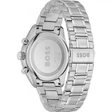 Hugo Boss Grand Prix Chronograph Blue Dial Silver Steel Strap Watch for Men - 1514226 Authentic Buy Shop Now