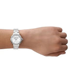 Emporio Armani Mia Mother of Pearl Dial Silver Steel Strap Watch for Women - AR11596 Authentic Buy Shop Now