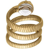 Just Cavalli Enchanting Red Dial Gold Steel Strap Watch for Women - JC1L302M0035 Authentic Buy Shop Now