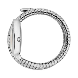 Just Cavalli Classico Lungo Silver Dial Silver Steel Strap Watch for Women - JC1L232M0015