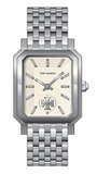 Tory Burch Robinson White Dial Silver Steel Strap Watch for Women - TBW1510 Authentic Buy Shop Now