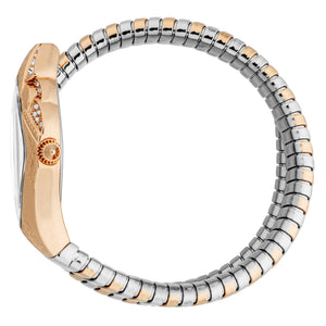 Just Cavalli Ferocious Silver Dial Two Tone Steel Strap Watch for Women - JC1L306M0075 Authentic Buy Shop Now