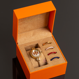 Tory Burch Riva Gold Dial Gold Steel Strap Watch for Women - TBW4029 Authentic Buy Shop Now