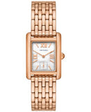 Tory Burch Eleanor Mother of Pearl White Dial Rose Gold Steel Strap Watch for Women - TBW1079 Authentic Buy Shop Now