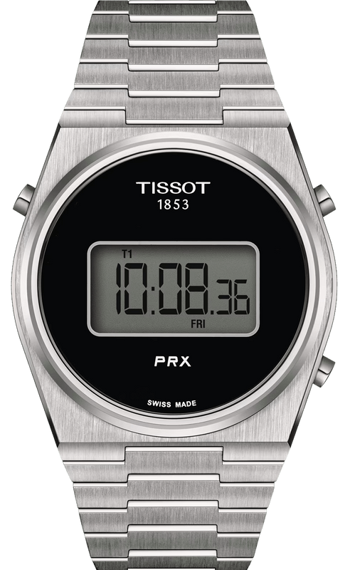 Tissot Digital Quartz Black Dial Silver Steel Strap Watch for Men - T137.463.11.050.00 Authentic Buy Shop Now